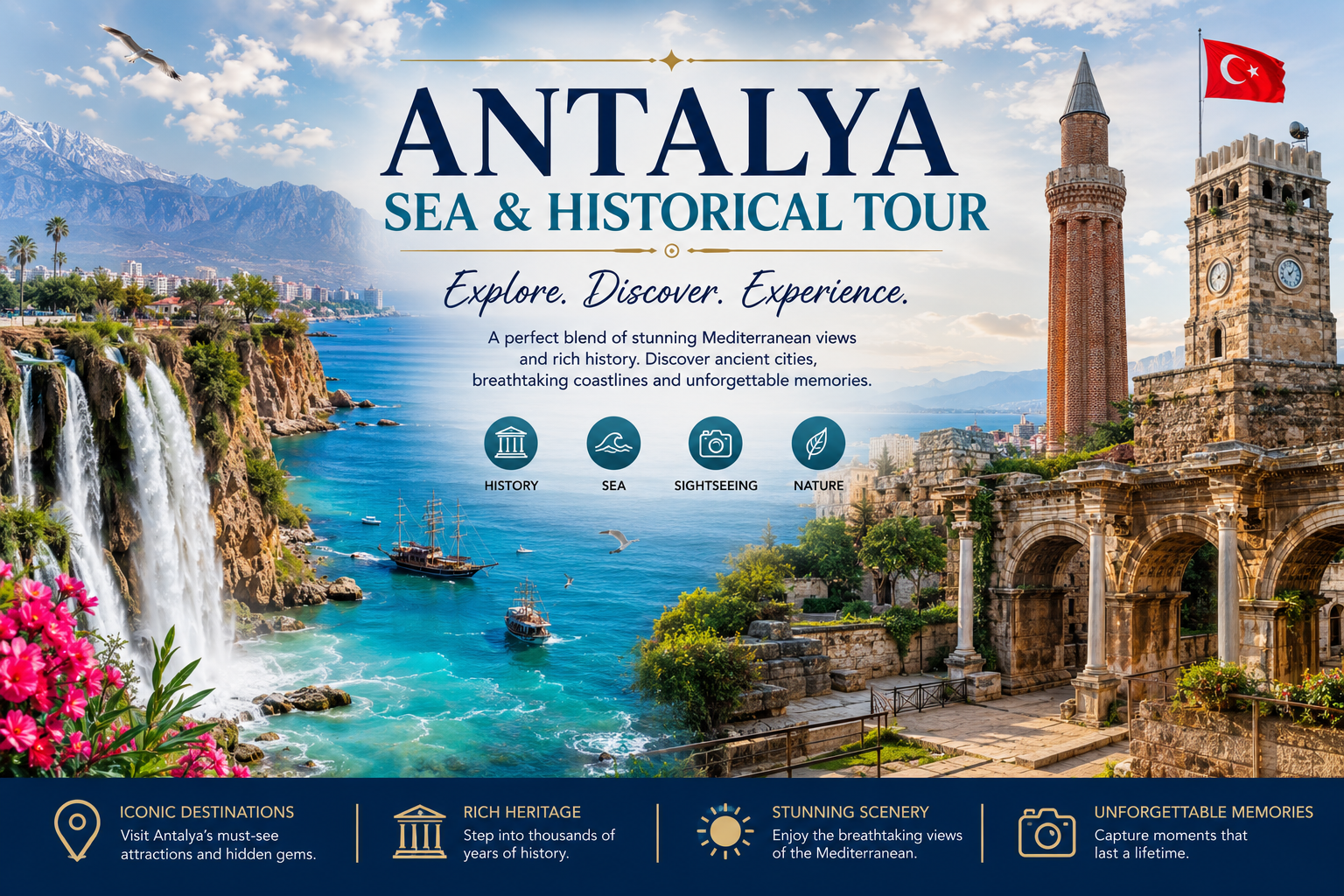 Antalya Sea & Historical Tour